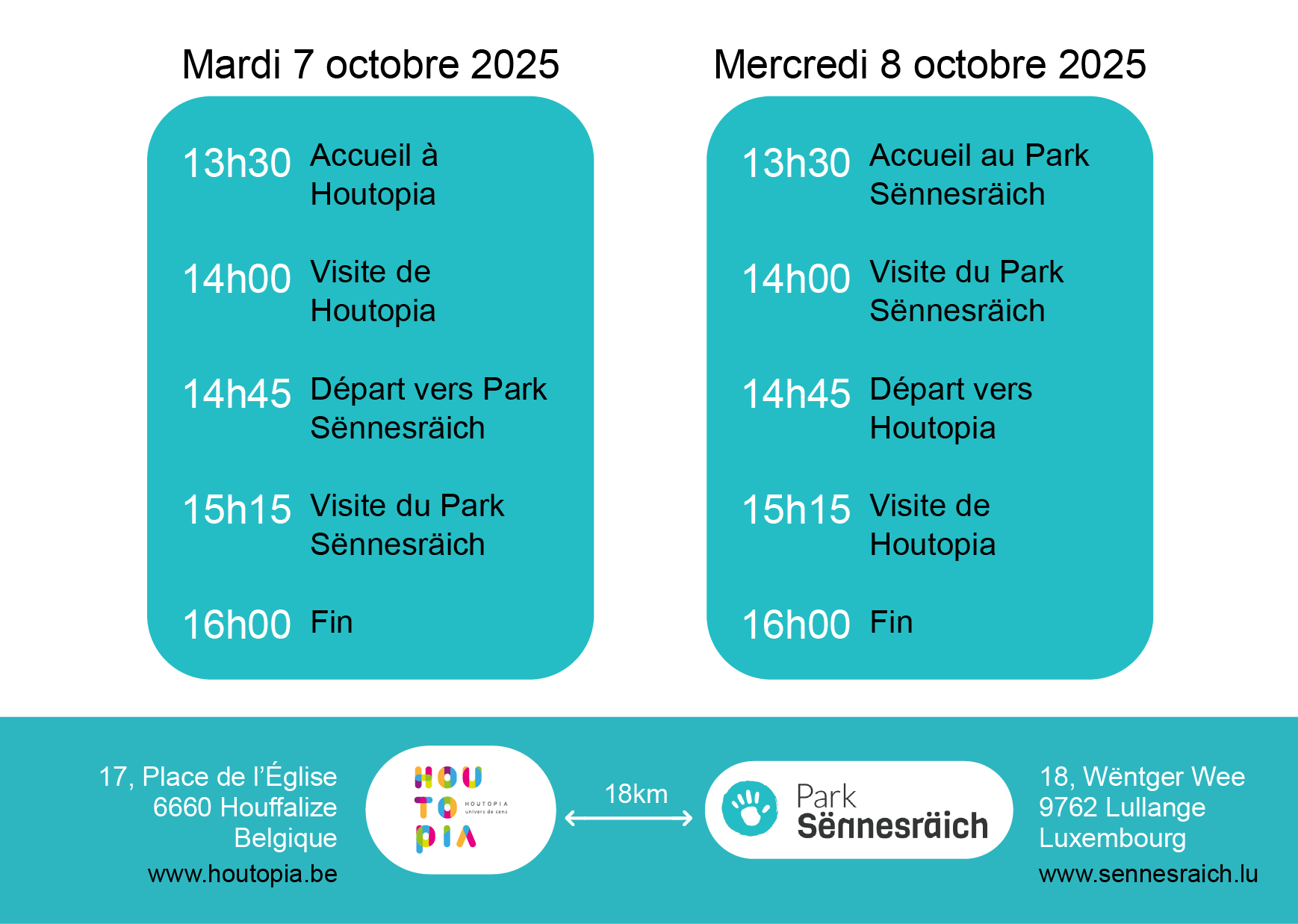 Programme portes ouvertes